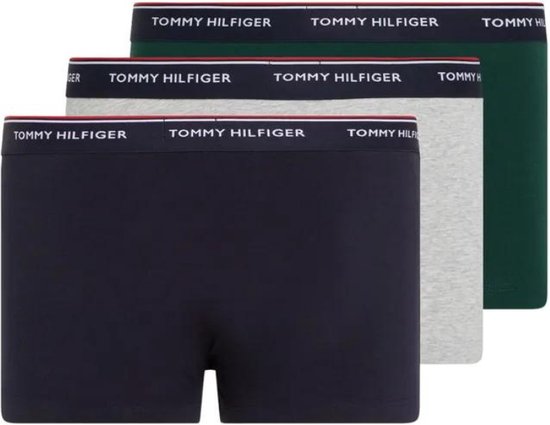 Sous-vêtements pour hommes Tommy Hilfiger 3p Trunk - Multi - Taille L