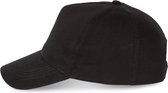 Casquette Unisexe Taille Unique K-up Noir 100% Katoen