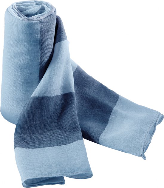 Sjaal Unisex One Size K-up Ice Blue / Denim 100% Katoen