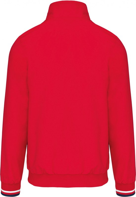 Kariban Herenjas K609 - Red / White / Navy - 4XL