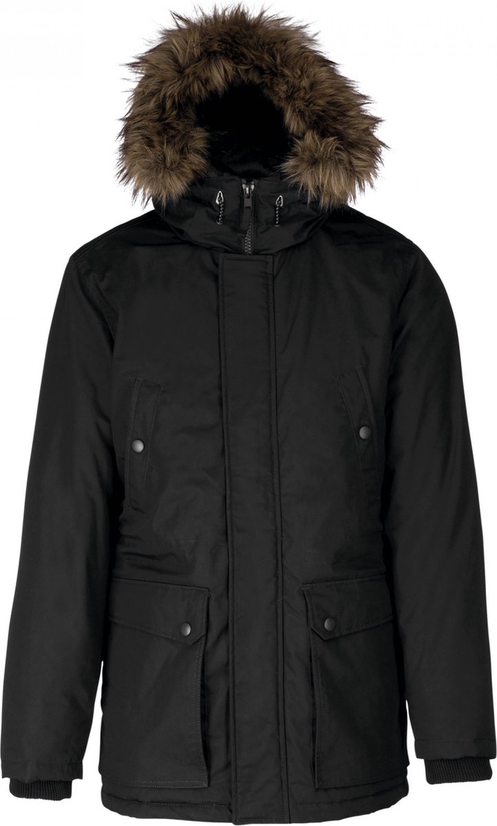Kariban Winter parka K621 Zwart