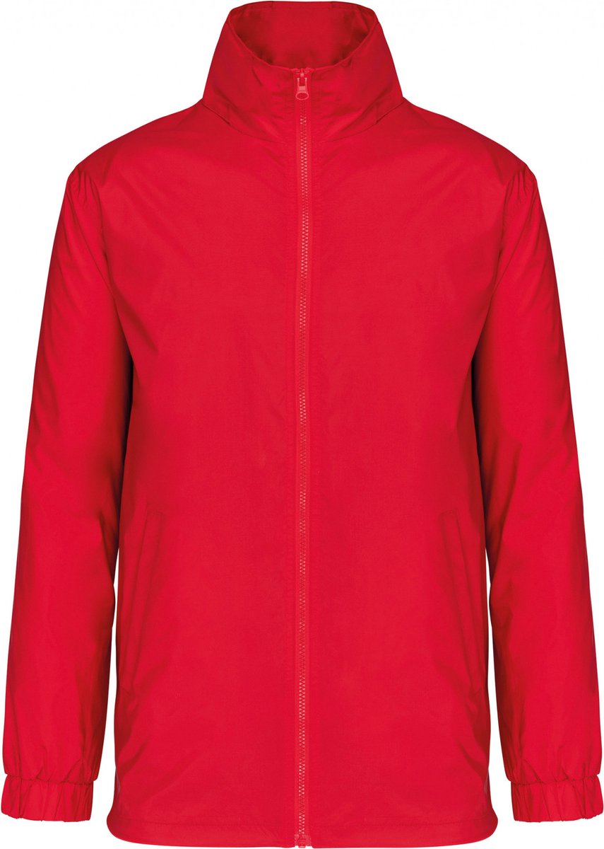 Kariban Gevoerde windbreaker heren K687 Rood