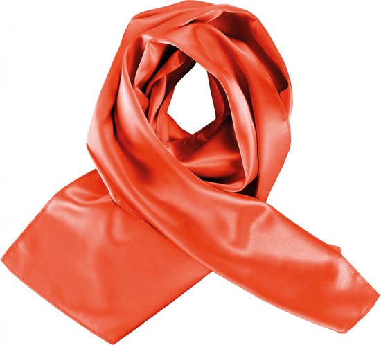 Sjaal Dames One Size Kariban Orange 100% Polyester