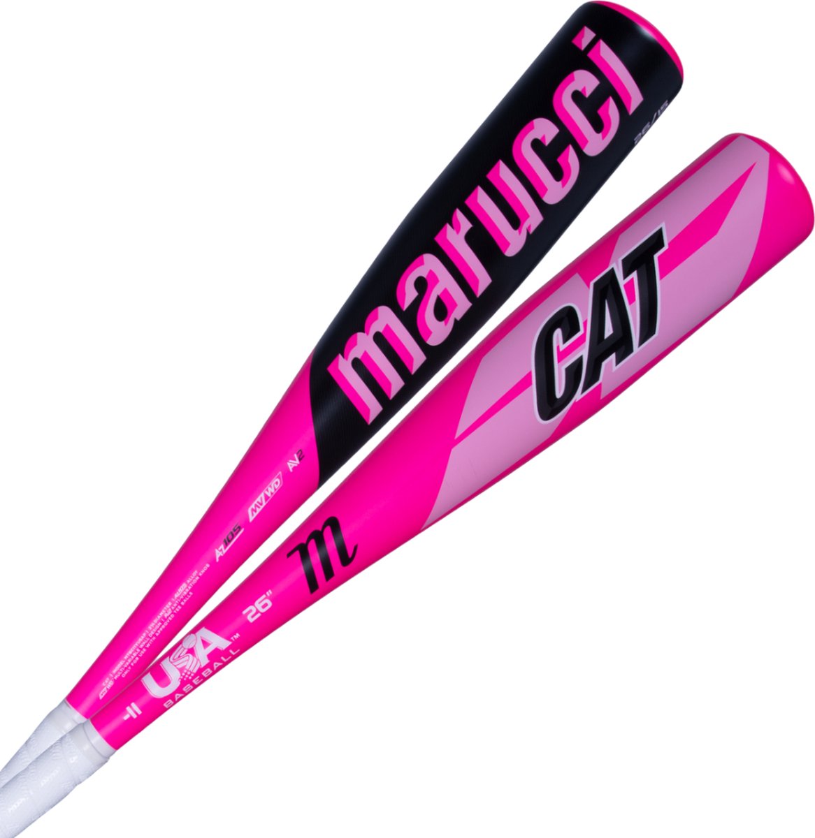 Marucci MTBC11YUSAP CAT USA Tee Ball Pink (-11) 24 inch Size