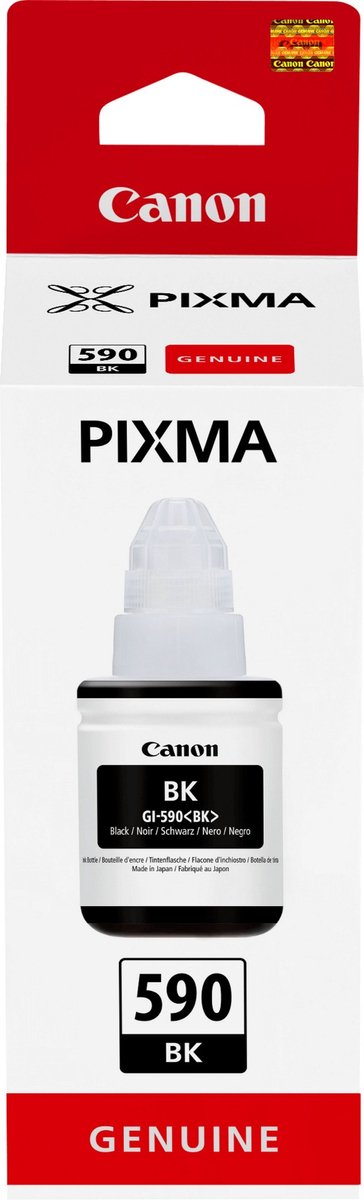 Canon gi-590 Inktcartridge - Zwart + Retourzakje
