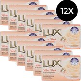 LUX Velvet Touch Bar Soap - 12 x 80 g
