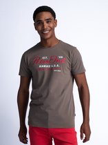 Petrol Industries - T-shirt pour hommes Bonfire - Marron - Taille L