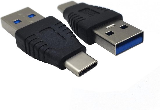 Foto: N rdic otg c19 usb c naar usb a adapter 5gbps usb a 3 1 bi directioneel zwart