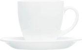 koffieservies , 22 cl, wit
