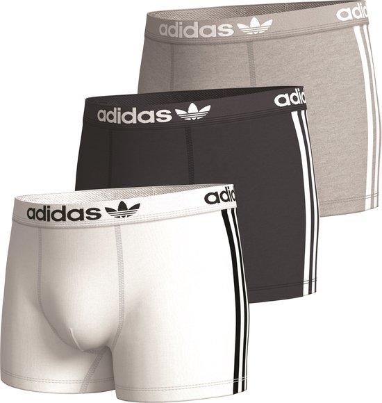 Adidas Originals Trunk (3PK) Caleçons pour hommes - multicolore - Taille XL