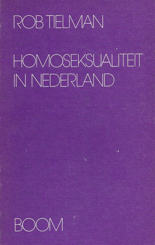 Homoseksualiteit in nederland - cover
