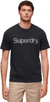 Superdry Core Logo City T-shirt Met Korte Mouwen Zwart XL Man