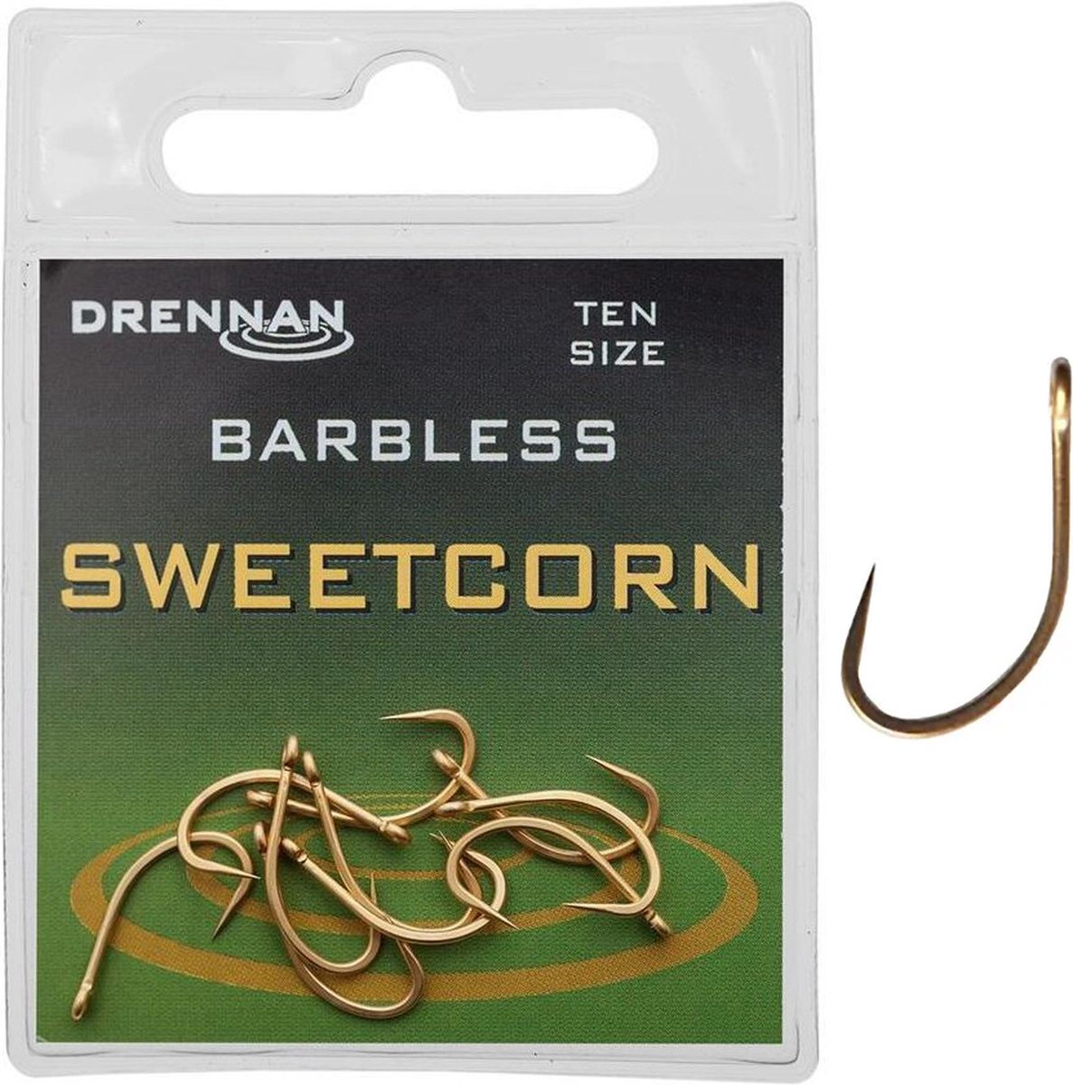 Drennan Sweetcorn Barbless Goud #14