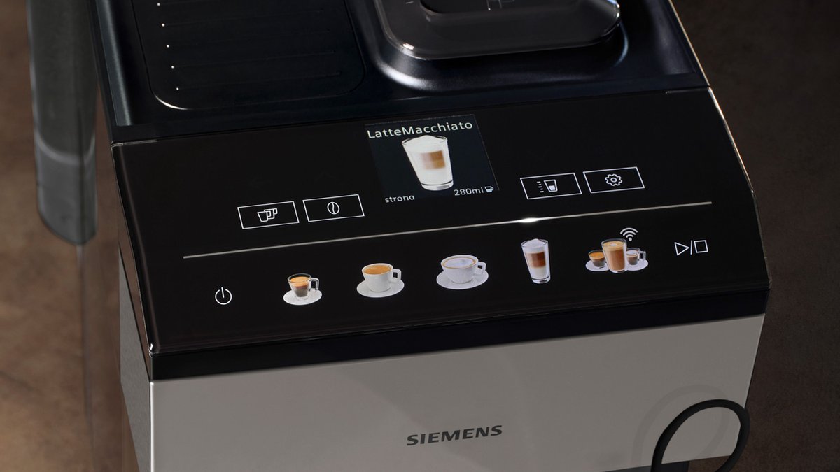 Afbeelding 2 van Siemens EQ500 TP516RX3 - Volautomatische Espressomachine - Classic Connect - RVS