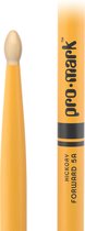 Promark TX5AW Classic Forward 5A Yellow hickory drumstokken - geel met houten tip
