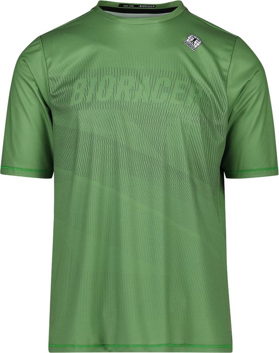 Bioracer Off-Road Fietsshirt Heren Korte Mouw - Groen - Maat S - Fietsshirt voor mountainbiken, cyclocross & gravelrijden