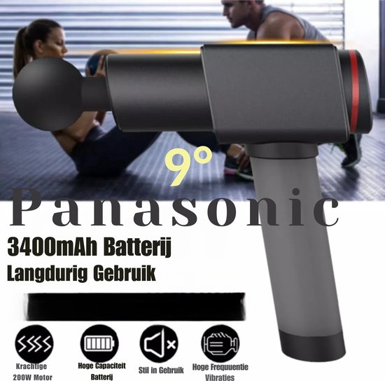 G2 Pro Massage Gun - Sport Massage Apparaat 24V - Rug Massage -