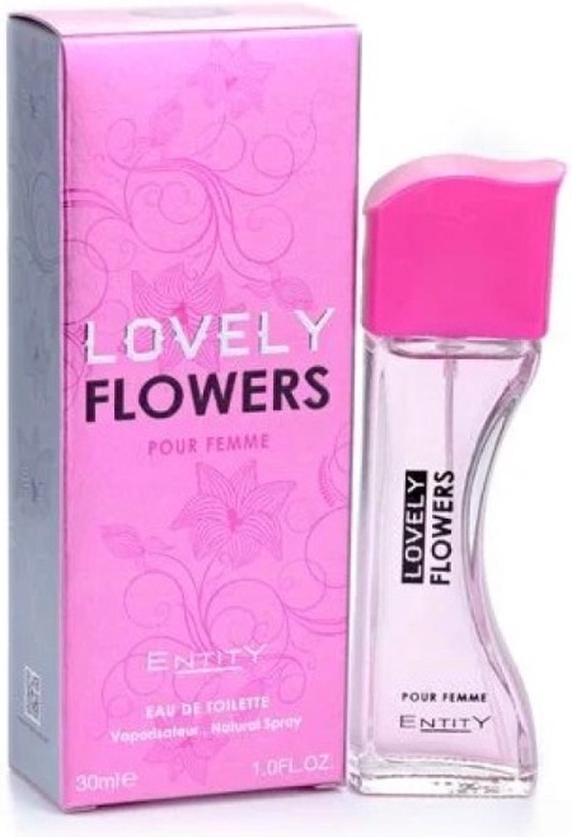 Goedkoopste Entity Lovely Flowers damesparfum Eau de toilette 30 ml