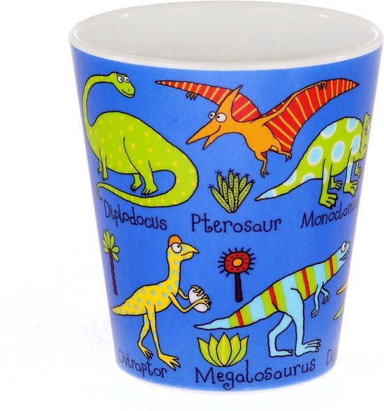 heel klein Dino kinder melamine bekertje (8 x 7 cm) - Tyrrell Katz van Tyrrell Katz — afbeelding 3