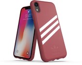 adidas Originals Moulded Case PU suede iPhone XR - roze hoesje