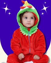 BoefieBoef Combinaison bébé/tout-petit Animal Lapin Rose – Pyjama ou barboteuse animal le plus mignon pour votre petit aventurier ! Taille M 18 mois à 4 ans