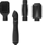 Bol.com 4 in 1 Multi Föhnborstel zwart | Multi Hairstyler zwart | haarstijler | Hairwrap | Black | Heteluchtborstel | 4 in 1 Föhn aanbieding