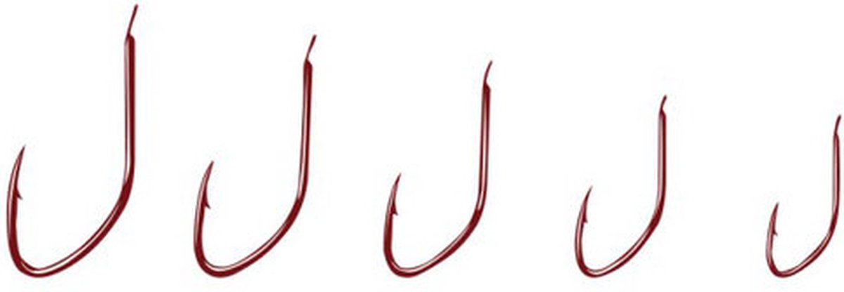 DRENNAN RED MAGGOT Micro Barbed Rood #16