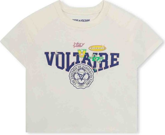 Zadig & Voltaire - T-Shirt - CREME - Maat 152