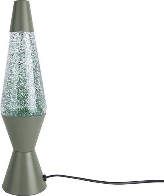 Leitmotiv Tafellamp Glitter - Jungle Groen - 37x10cm - Scandinavisch