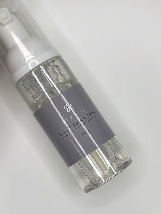 Glamic - Lash shampoo - Wimper shampoo 50ML - Gratis borstel erbij - natuurlijke ingrediënten