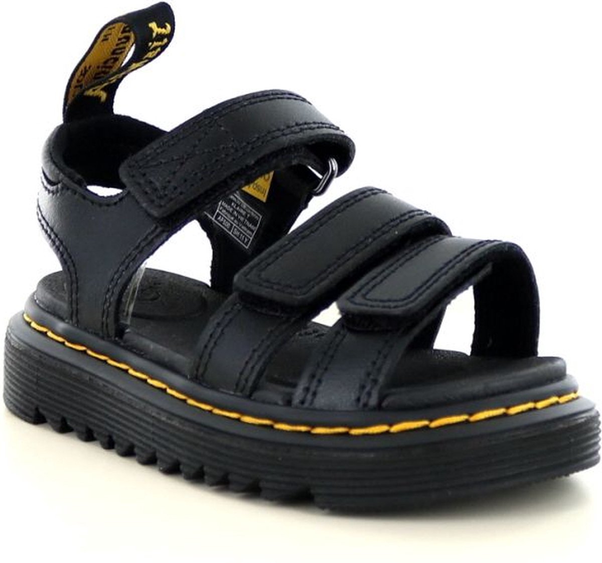 Dr Martens Klaire T Sandalen Voor Peuters Meisjes Zwart
