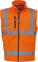 Bodywarmer Unisex XL Yoko Mouwloos Hi Vis Orange 100% Polyester