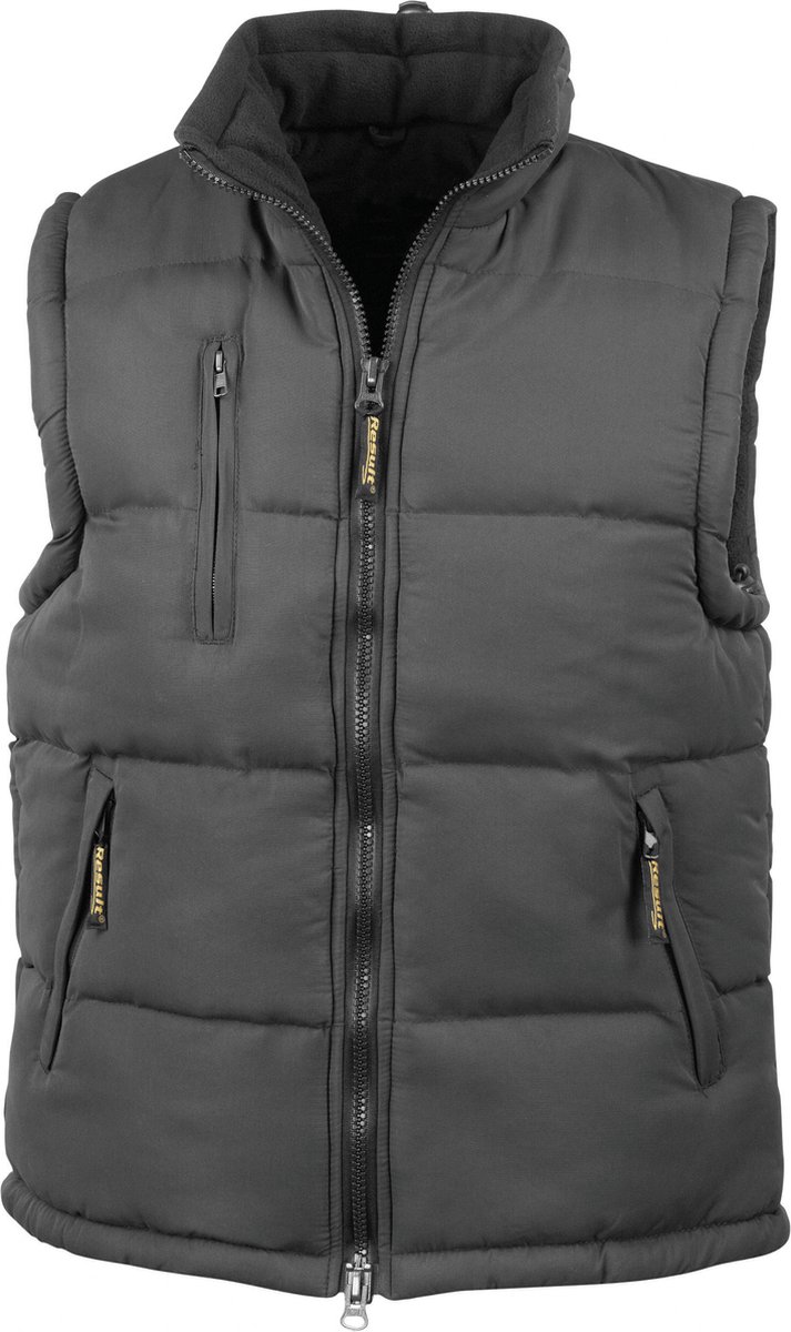 Bodywarmer Unisex XL Result Mouwloos Black 100% Polyester