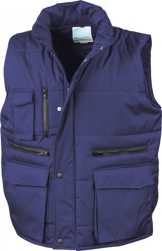 Bodywarmer Unisex S Result Mouwloos Royal Blue 100% Polyester