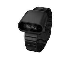 SEKETO Roadster - Horloge 40mm Zwart Staal OLED