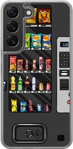 Casimoda® hoesje - Geschikt voor Samsung Galaxy S22 - Snoepautomaat - 2-in-1 case - Schokbestendig - Snoep - Verhoogde randen - Multi, Transparant