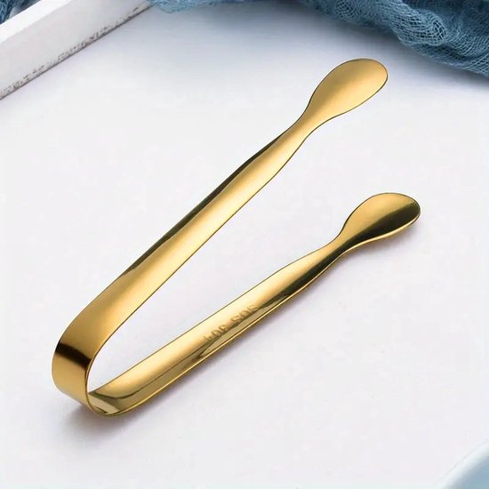 BRMT Pince à glaçons - Or - Pince de service