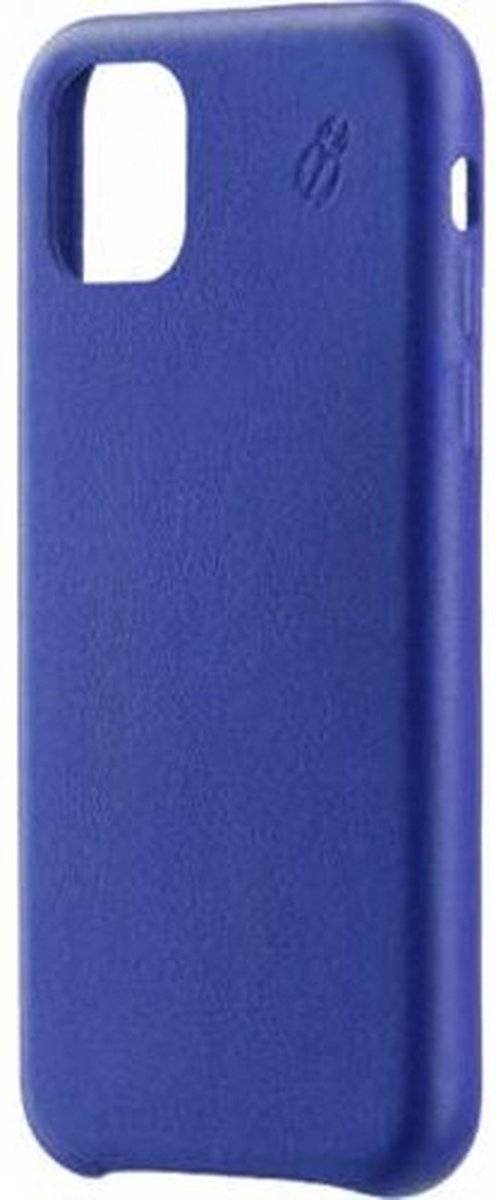 BeetleCase, Geschikt voor Apple iPhone 11 Premium leren hoesje, Blauw
