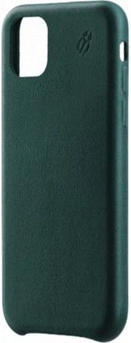 BeetleCase, Leren Geschikt voor Apple iPhone 11 Pro Max-hoesje, Groen