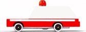 Candycars - Voiture jouet en bois - Ambulance