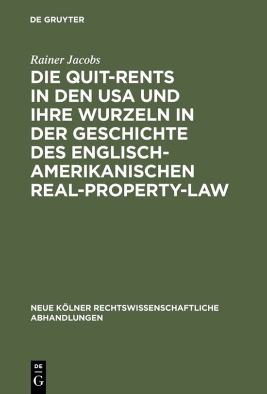Neue Kölner rechtswissenschaftliche Abhandlungen68- Die Qui ... - cover