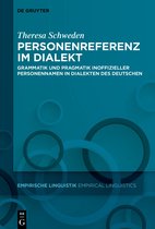 Empirische Linguistik / Empirical Linguistics18- Personenreferenz im Dialekt