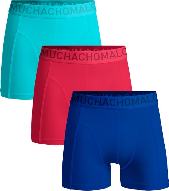Muchachomalo Heren Boxershorts - 3 Pack - Maat XXXL - Microfiber - Mannen Onderbroeken