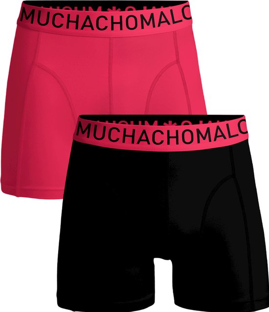 Muchachomalo Heren Boxershorts Microfiber- 2 Pack - Maat L - Mannen Onderbroeken