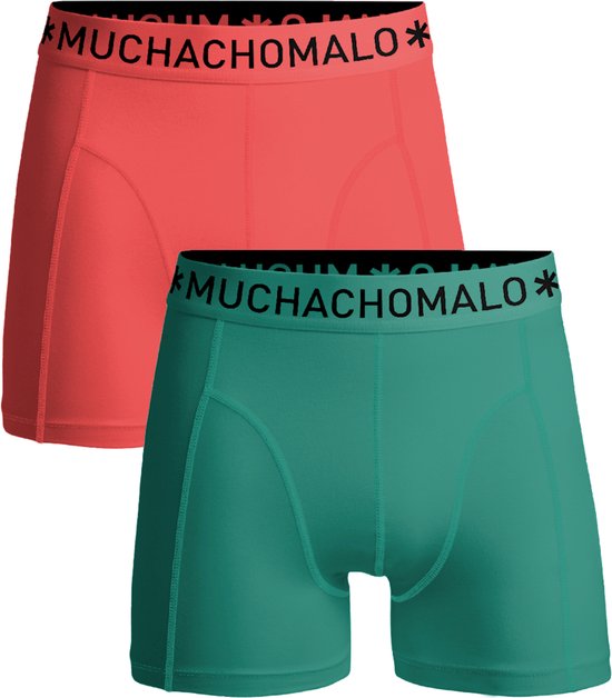 Muchachomalo Heren Boxershorts - 2 Pack - Maat 176 - Mannen Onderbroeken