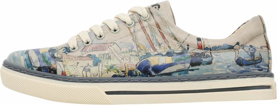 DOGO Dames Sneakers- Watercolor and Sailors 37