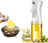 Pulvérisateur d'huile d'olive BOTC - 200ML - Glas - Spray de cuisson - Spray d'huile - Wit