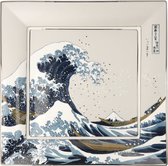 Goebel - Katsushika Hokusai | Schaal De Golf | Porselein - 30cm - met echt goud
