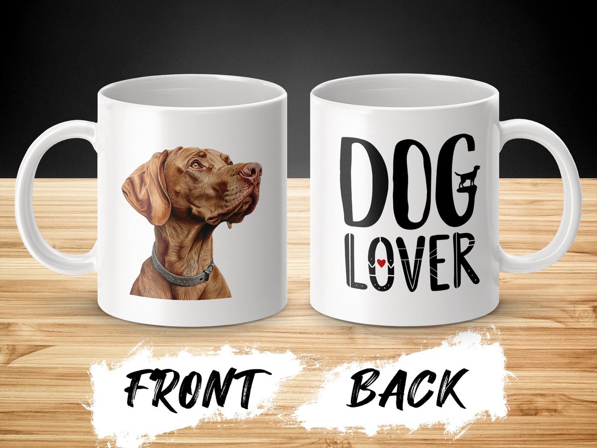Mok Vizsla Dog / hond - dog lover