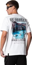 Quotrell - VENEZIA T-SHIRT - WHITE/BLACK - XS